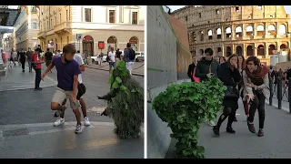 Best Bushman Male Reactions 2020 / Migliori reazioni maschili 2020 / Bushman Prank Italy