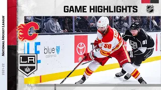 Flames @ Kings 12/2/21 | NHL Highlights