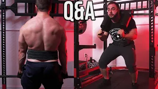 Leg Minimalism - Good Mornings & RDLs - Shoulder Problems (Q&A)