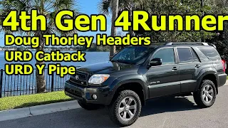 4th Gen 4Runner V8 with Doug Thorley headers, URD Y Pipe, URD catback exhaust