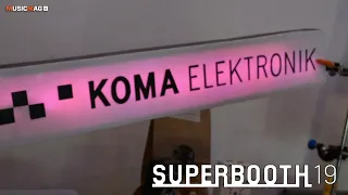 Koma Elektronik - стенд компании (Superbooth19)