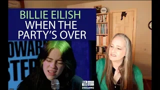 Voice Teacher Reaction to Billie Eilish - When the Party's Over LIVE