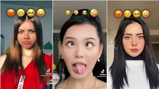 Cute Emoji Song TikTok Face Challenge Compilation 🤩