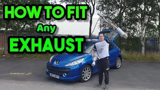 How To Fit An Exhaust System!