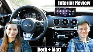 2022 Kia Stinger GT-Line Interior Review (Beth and Matt)