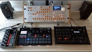 Korg Drumlogue, Korg Electribe Sampler 2, Korg Radias and Eventide Space - 2Static