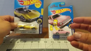 Hot Wheels Screen time #3 GAS MONKEY GARAGE & #9 THE SIMPSON'S CAR