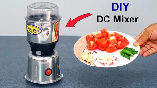 How to Make DC Mixer Grinder at home