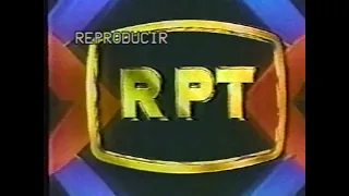 Red Privada de Televisión (Canal 13 RPT) (TRECE) ID (1987, Paraguay) (2)