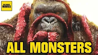 All Monsters In The Godzilla & Kong Monsterverse