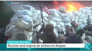 The War In Syria: Russian and regime air strikes hit Aleppo, Oliver Whitfield-Miocic reports