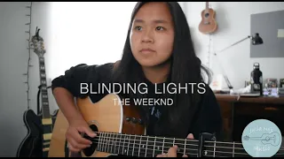 Blinding Lights - The Weeknd - Fingerstyle Guitar Cover (WITH TABS)