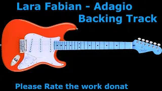 🎸 Lara Fabian - Adagio / Guitar Backing Track / Guitar Lesson 🎸