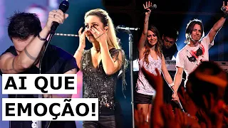 10 VEZES EM QUE SANDY E JUNIOR CHORARAM EM SHOWS