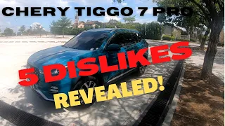 5 Dislikes on Chery Tiggo 7 Pro . | BodecskyTV