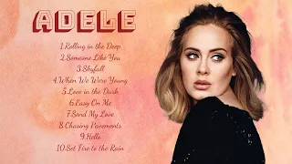 A d e l e  ~ Greatest Hits 2024 Collection ~ Top 10 Hits Playlist Of All Time