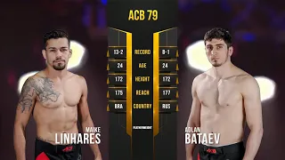 Майк Линхарес Гальвао Аморим vs. Адлан Батаев | Maike Linhares Galvao Amorim vs. Adlan Bataev | ACB