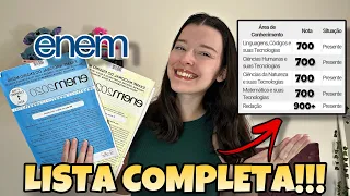 O QUE ESTUDAR PARA O ENEM 2024 | Lista completa das matérias que mais caem no Enem!!!