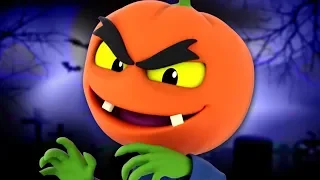 There's A Scary Pumpkin Halloween Rhymes For Kids | Scary Nursery Rhyme For Babies