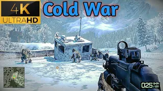 Cold War Immersive Ultra Graphics [4k 90FPS] Pc Gameplay Battlefield Bad Company 2.