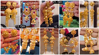 #2024❤️ Gold Jhumka Designs With Weight And Price |Gold Jhumka/Designs #goldjhumkadesign #jhumka #79