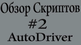 Обзор Скриптов #2 AutoDriver