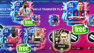HOW TO GET 104 PINNACLE PLAYERS FOR FREE + ZIDANE! | FIFA MOBILE 22!
