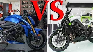 2016 Suzuki GSX-S1000 ABS vs 2016 Kawasaki Z1000 ABS