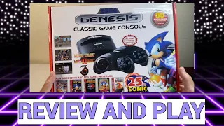 Review of the Sega Genesis Classic 80 Game Console from AtGames