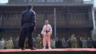 [Intense Arena Film]Japanese Samurai Insults Chinese People. Provoked Martial Artist Beats Him Up.