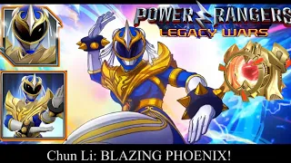 Unboxing for Chun Li Blazing Phoenix Ranger ~ Power Rangers Legacy Wars