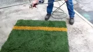 How To Paint Artificial Turf Lines