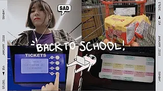 my back to school routine ⭐︎ how I prepare for a new semester at college