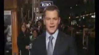 Bourne Ultimatum Matt Damon WALKS THE RED CARPTET AT THE STATE THEATRE IN SYDNEY