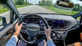 2023 Chrysler Pacifica Hybrid Pinnacle - POV First Drive (Binaural Audio)