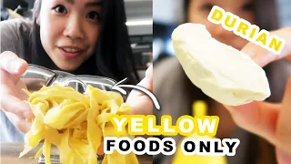I Only Ate Yellow Foods For 24 Hours