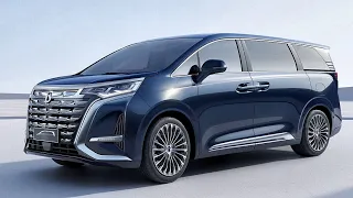 Luxurious seven-seater electric van. BYD DENZA D9 MPV 2023/Review/Price/