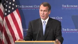 Boehner On "Liberating America's Economy"