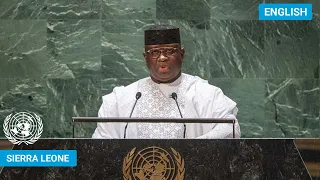 🇸🇱 Sierra Leone - President Addresses United Nations General Debate, 78th Session | #UNGA