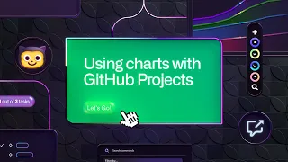 Using charts with GitHub Projects
