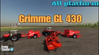 Grimme GL 430  / New mod for all platforms on FS22