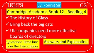 The History of Glass| Bring back the big cats | UK companies need more effective boards of directors