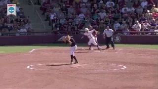 Meghan King FSU hit by line drive