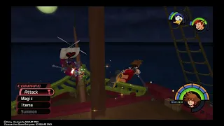 KINGDOM HEARTS - HD 1.5 Final Mix : Captain Hook Boss Battle