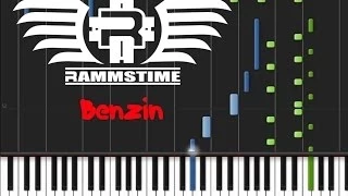 Rammstein - Benzin (♫) (Instrumental + Synthesia)