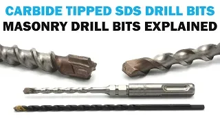 All About Carbide Masonry Concrete Drill Bits | Fasteners 101