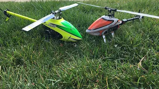 OMP Hobby M2 EXP vs Blade Fusion 180 Smart Bench Review And Flight
