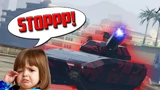 GTA 5 Making People Rage In A Tank (GTA V TM-02 Khanjali Tank)