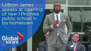 LeBron James full speech at opening of I Promise School in Akron, Ohio