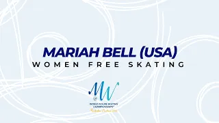 Bell (USA) | Women FS | ISU World Figure Skating Championships 2022 | Montpellier | #WorldFigure
